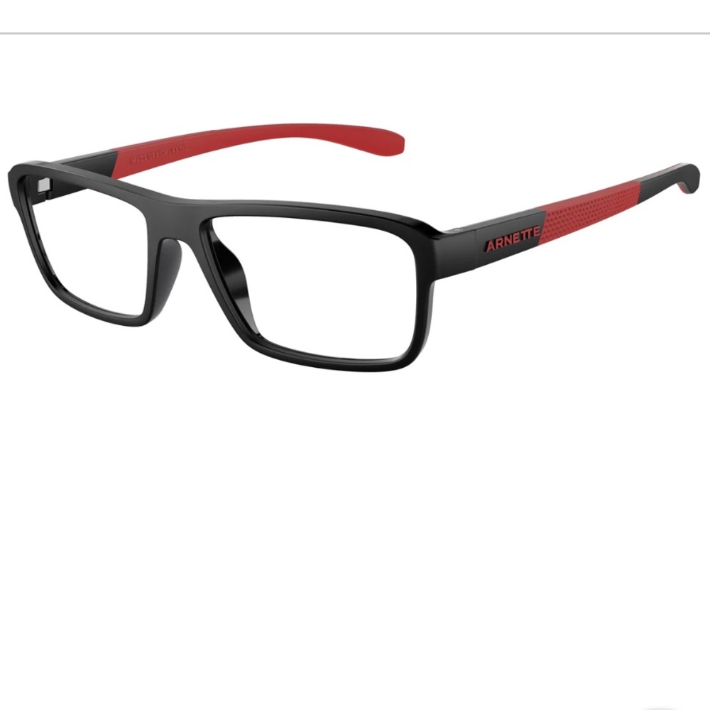 Arnette Men’s Black/Red Eyeglasses AN 7247U 2753 54-16-140